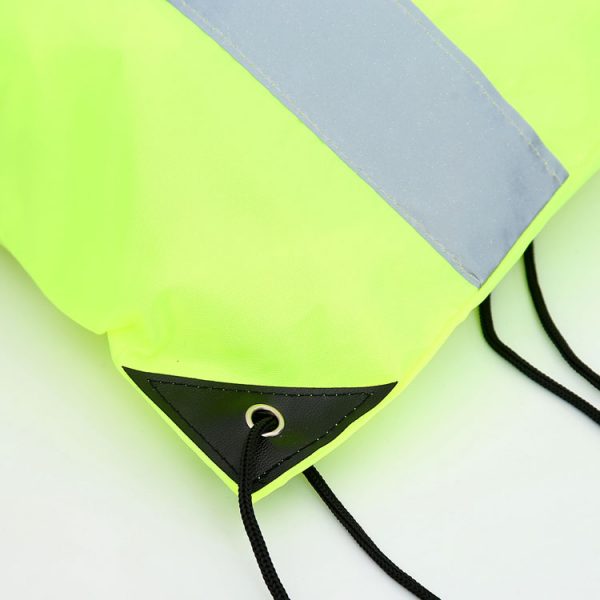 Lime-Green-Drawstring-Bag