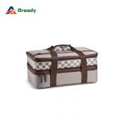 Custom Double Casserole Carrier Insulated Cooler Bags Thermal Cooler Lunch Bag Tote