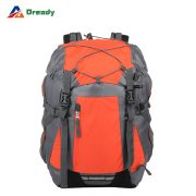 Durable Large Hiking Backpack Folding Camping Bag with Reflective Strips