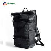 Durable Waterproof Backpack Large Capacity Roll Top Bag