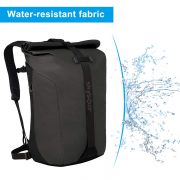 Large capacity roll top backpack