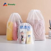Transparent Frosted Drawstring Bag Gift Bag Packaging Drawstring Bag