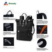 Anti-theft laptop backpack