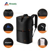 Business commuter waterproof dry pack backpack with laptop compartment