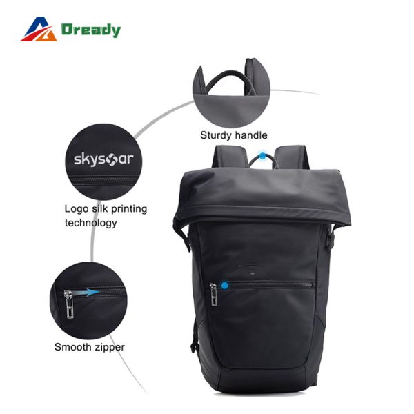 Comfortable and portable large capacity backpack