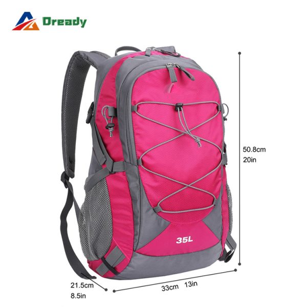 Comfortable and portable student waterproof computer backpack.