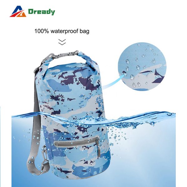 Custom Portable Outdoor Travel Beach Waterproof Dry Bag