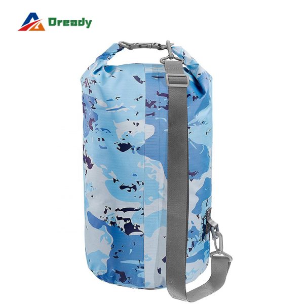 Cylindrical portable waterproof dry bag
