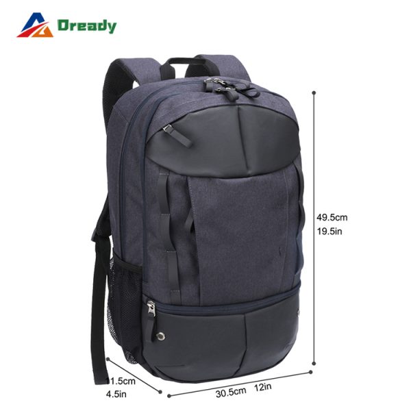 Large capacity, lightweight urban daily commuter backpack