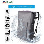 Large capacity waterproof travel backpack dry bag