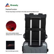 Outdoor Travel Roll Top Student USB Laptop Backpack