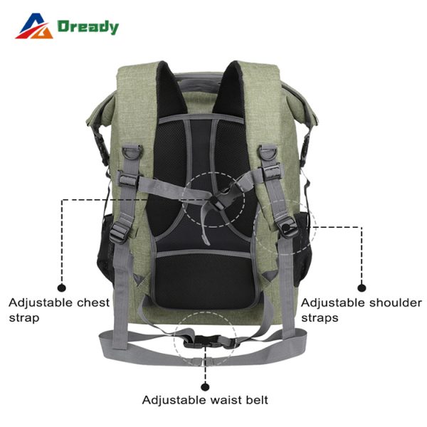 Outdoor travel mountaineering hiking waterproof backpack dry bag