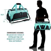 Waterproof large capacity travel luggage bag