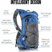 Running Travel Outdoor Sports Hydration Backpack Pack