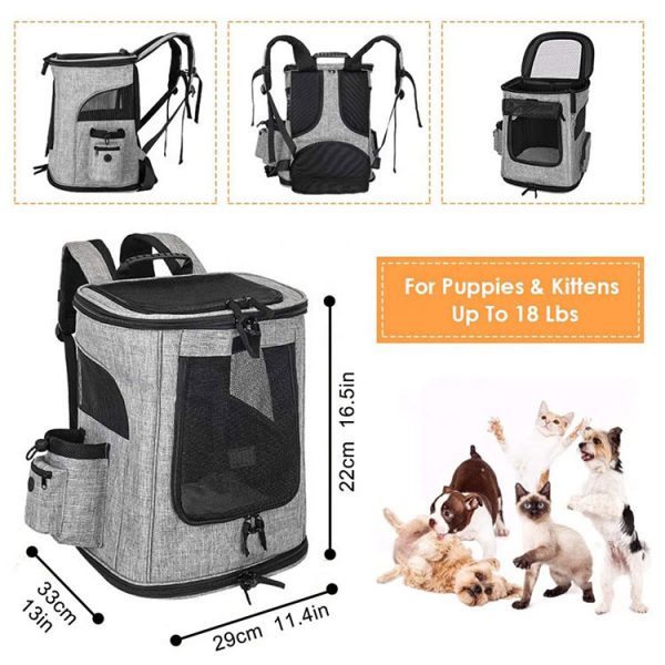 Storable-Safety-Locking-Pet-Backpack