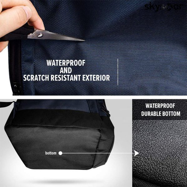 Waterproof-exterior-&-bottom-and-3-QUICK-ACCESS-POCKETS,