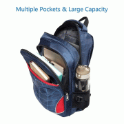 multiple-pockets-School-Backpack-and-Lunch-Bag